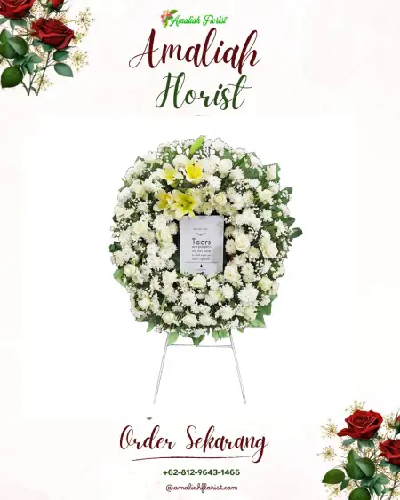 Krans Bunga Duka Tegal Sawah